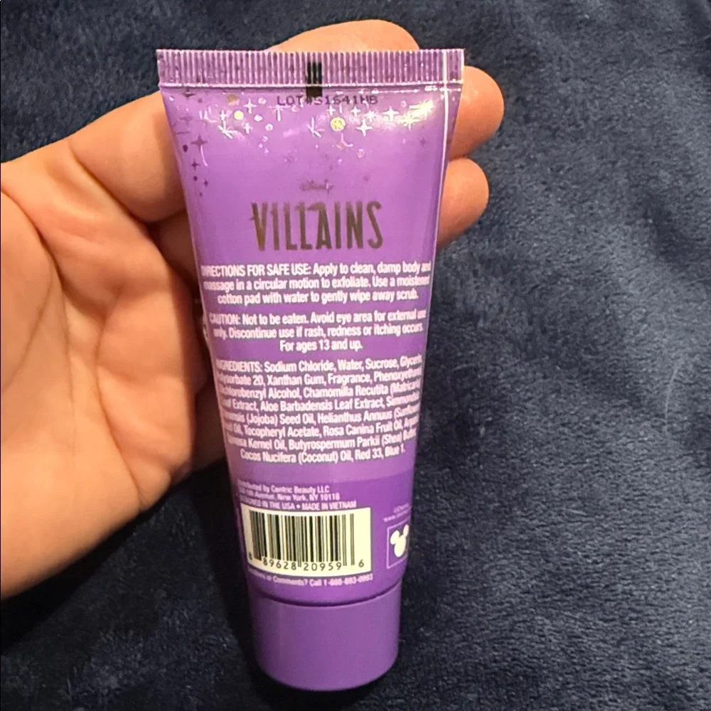 Disney Villains Grape Scented Body Scrub - Purple